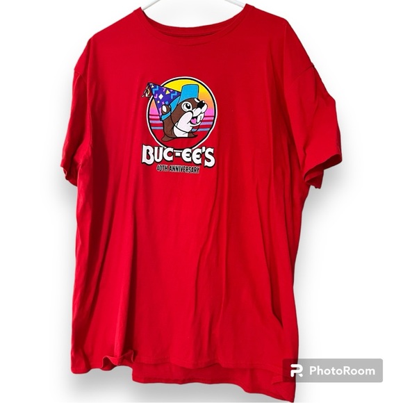 BUC-EE’S mens XL t-shirt Party Like It’s 1982 40 years of peace love & but-Ed’s - Picture 1 of 12